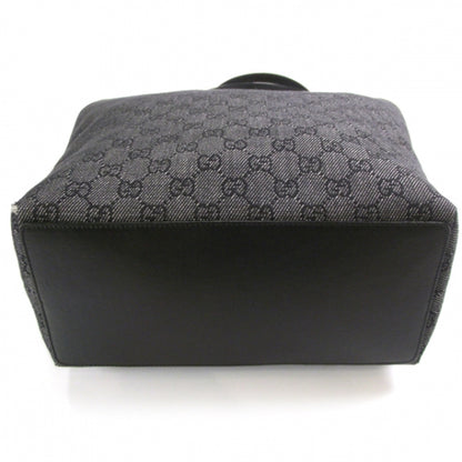 Gucci Denim Monogram Bucket Tote 4 of 11