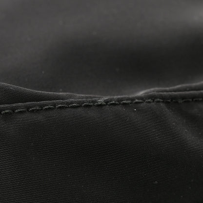 Prada Re-Nylon Vela Saffiano Pocket Single Buckle Messenger Shoulder Bag Black 10 of 11