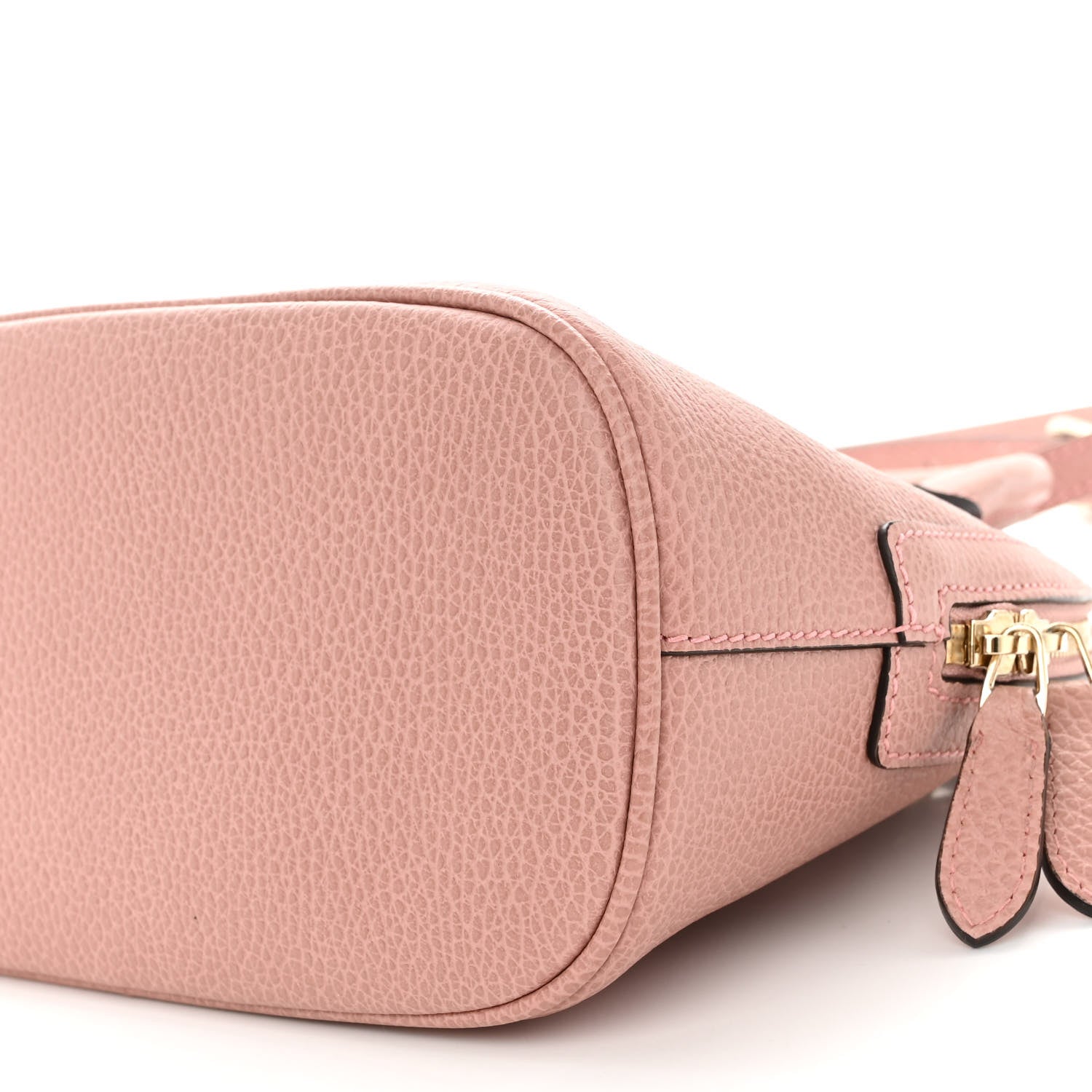 Gucci Dollar Calfskin Small GG Charm Dome Bag Soft Pink 9 of 10