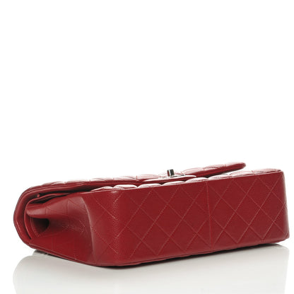 Chanel Caviar Quilted Jumbo Double Flap Red 4 of 8