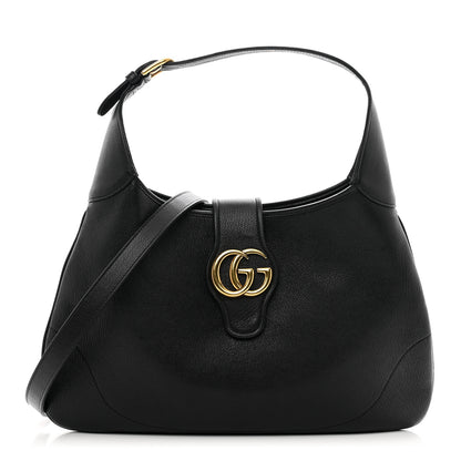 Gucci Goatskin Medium Aphrodite Shoulder Bag Black 1 of 9