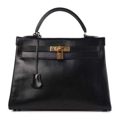 Hermes Box Kelly Retourne 32 Black 1 of 25