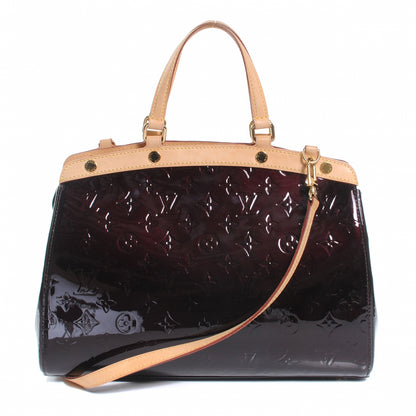 Louis Vuitton Vernis Brea MM Amarante 3 of 8