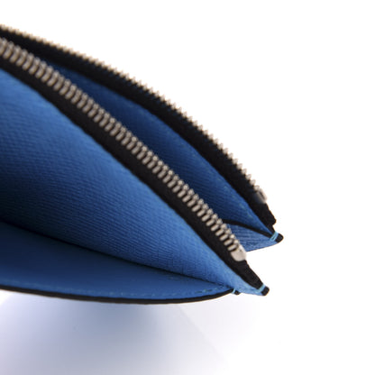 Louis Vuitton Taigarama Coin Card Holder Blue Lagoon 6 of 6