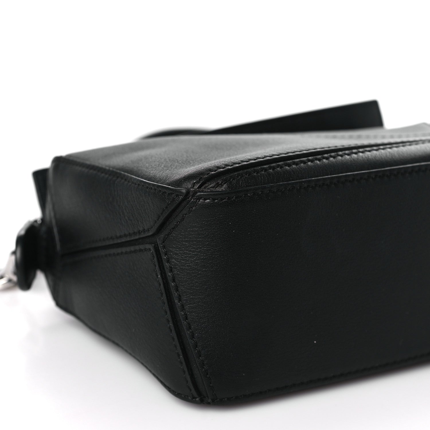 Loewe Calfskin Mini Puzzle Bag Black 9 of 11