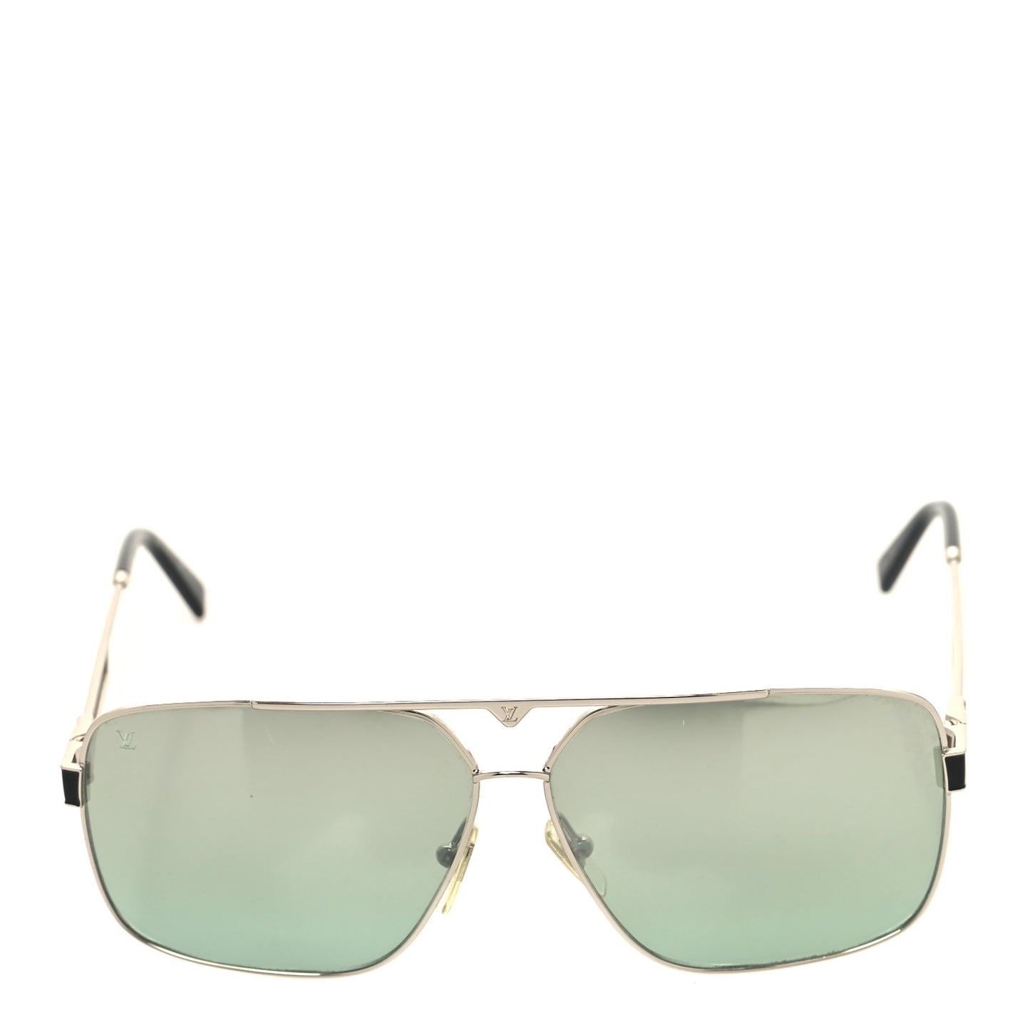 Metal Aviator Sunglasses Z1092W Green