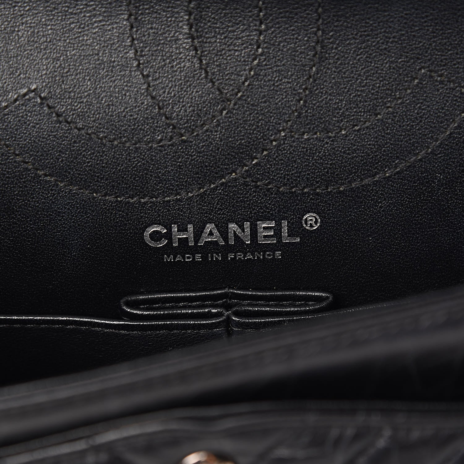 Chanel Aged Calfskin Chevron Quilted 2.55 Reissue 225 Flap So Black 7 of 12