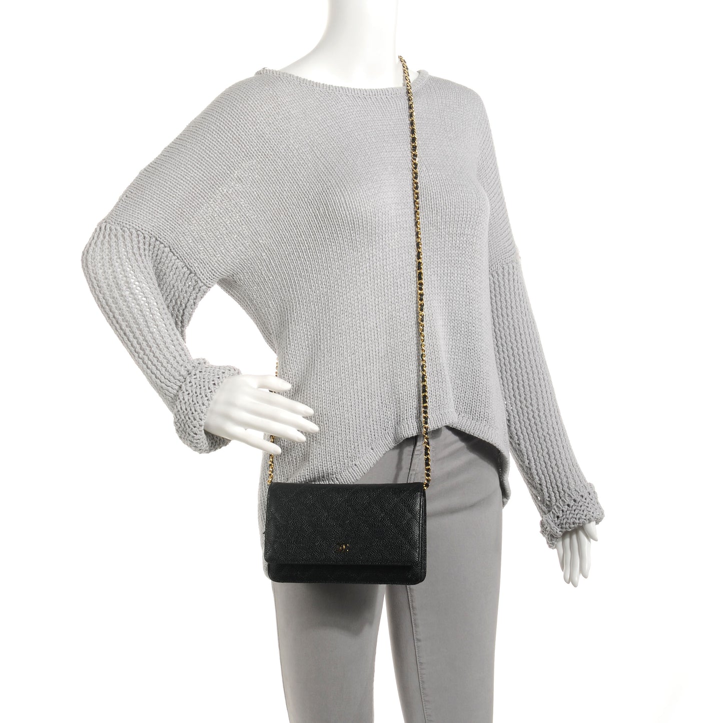 Caviar Wallet on Chain WOC Black