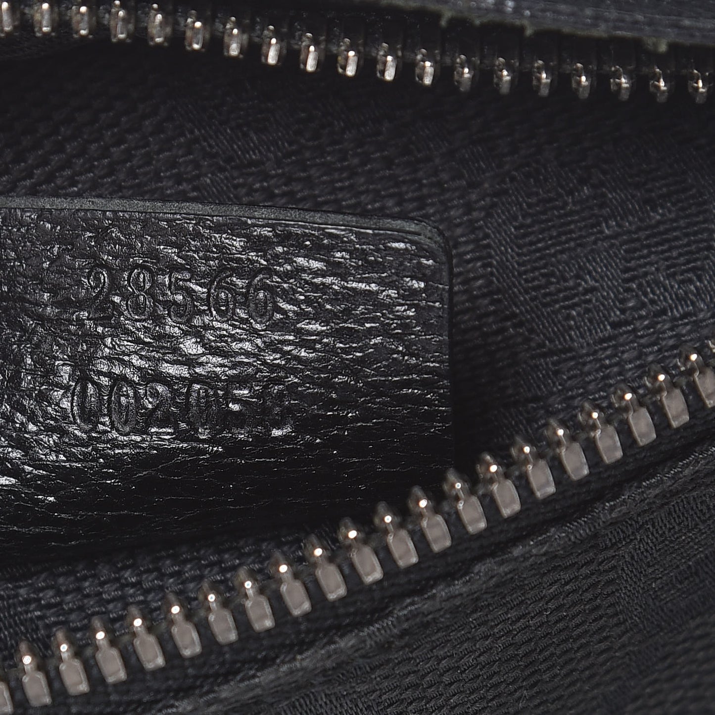 GG Monogram Double Pocket Belt Bag Black