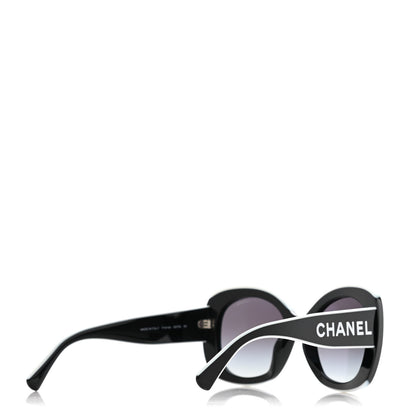 Chanel Acetate Sunglasses 71414A Black 4 of 8