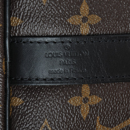 Louis Vuitton Monogram Macassar Keepall Bandouliere 45 8 of 10