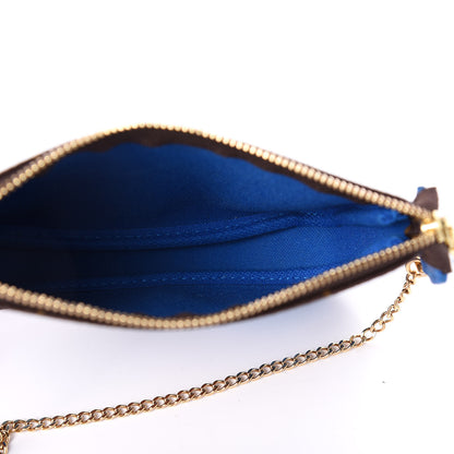 Louis Vuitton Monogram 2019 Christmas Animation Mini Venice Pochette Accessories Blue 5 of 12