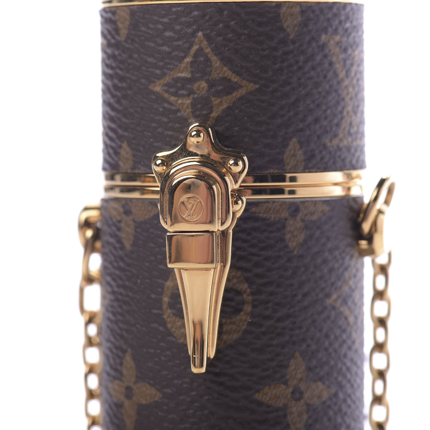 Louis Vuitton Monogram Chain Lipstick Case 7 of 9
