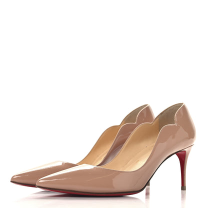 Christian Louboutin Patent Hot Chick 70 Pumps 36 Nude 4 of 9