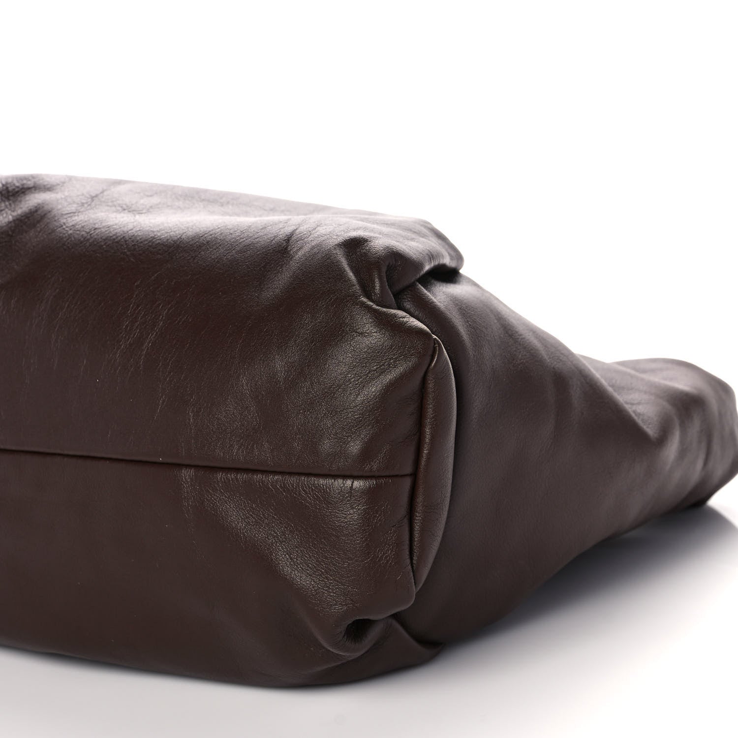 Bottega Veneta Smooth Butter Calfskin Small The Shoulder Pouch Brownie 10 of 10