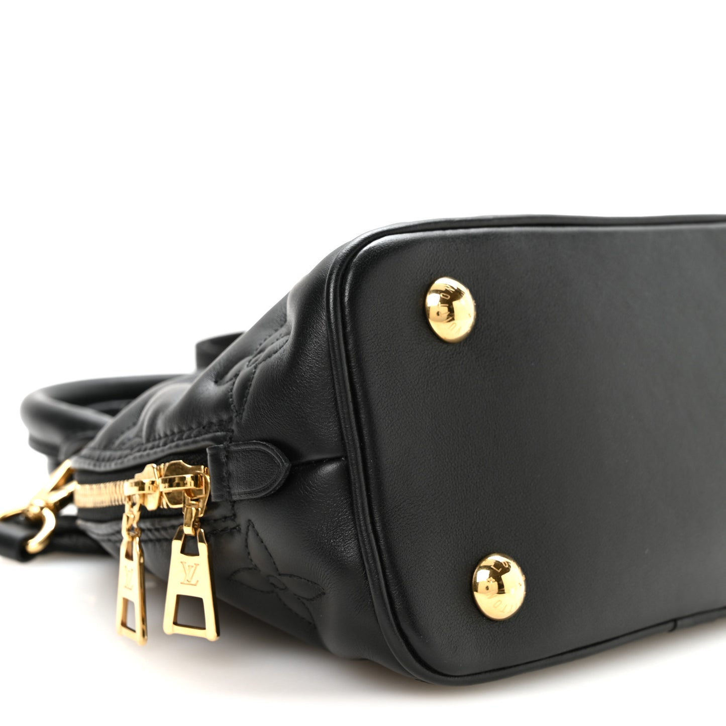 Calfskin Bubblegram Alma BB Black
