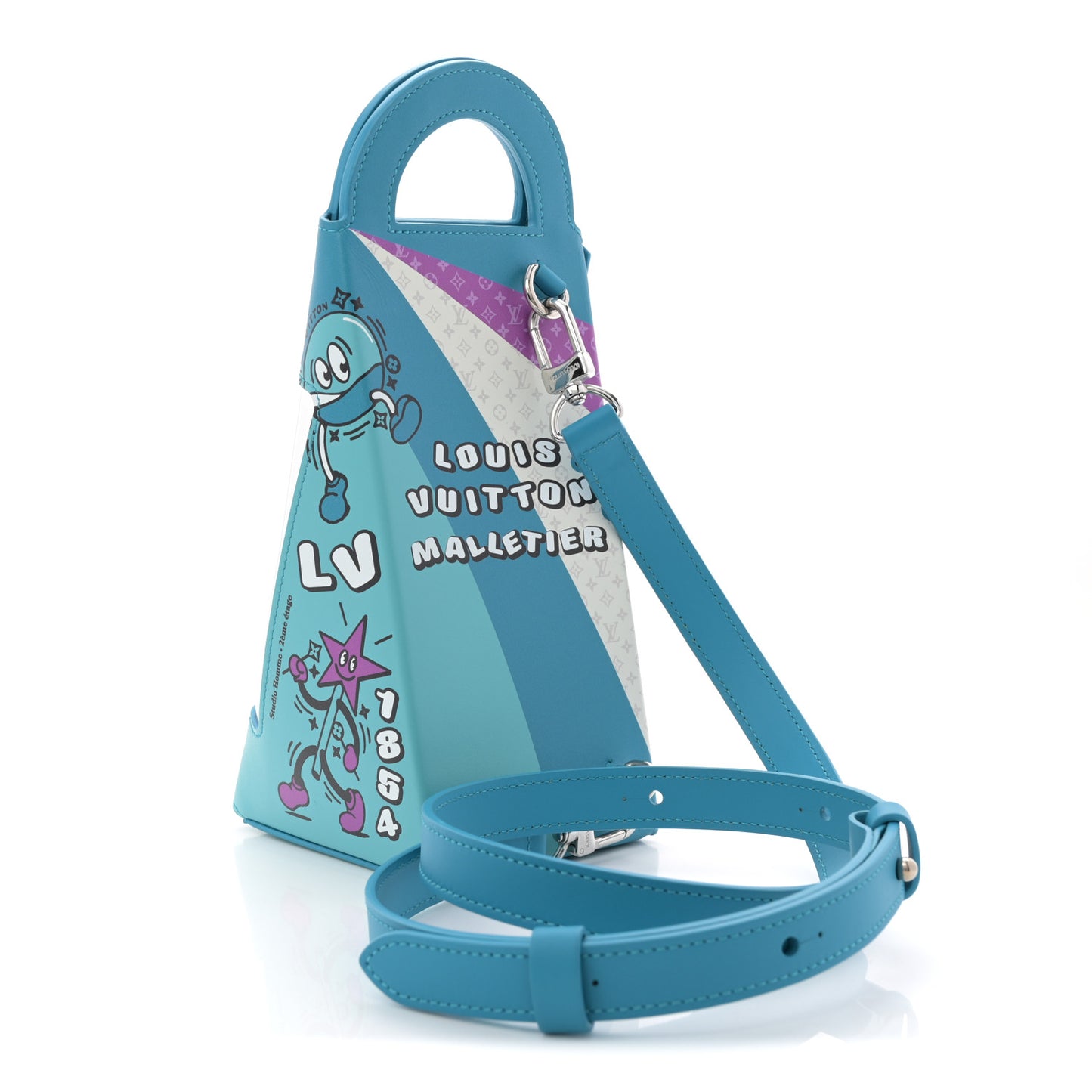 Monogram Miroir The It Can Bag Pink Blue