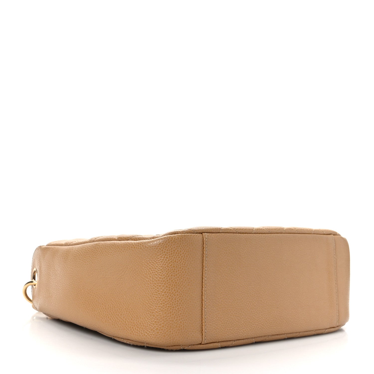 Chanel Caviar Quilted Timeless CC Shoulder Bag Beige 4 of 9