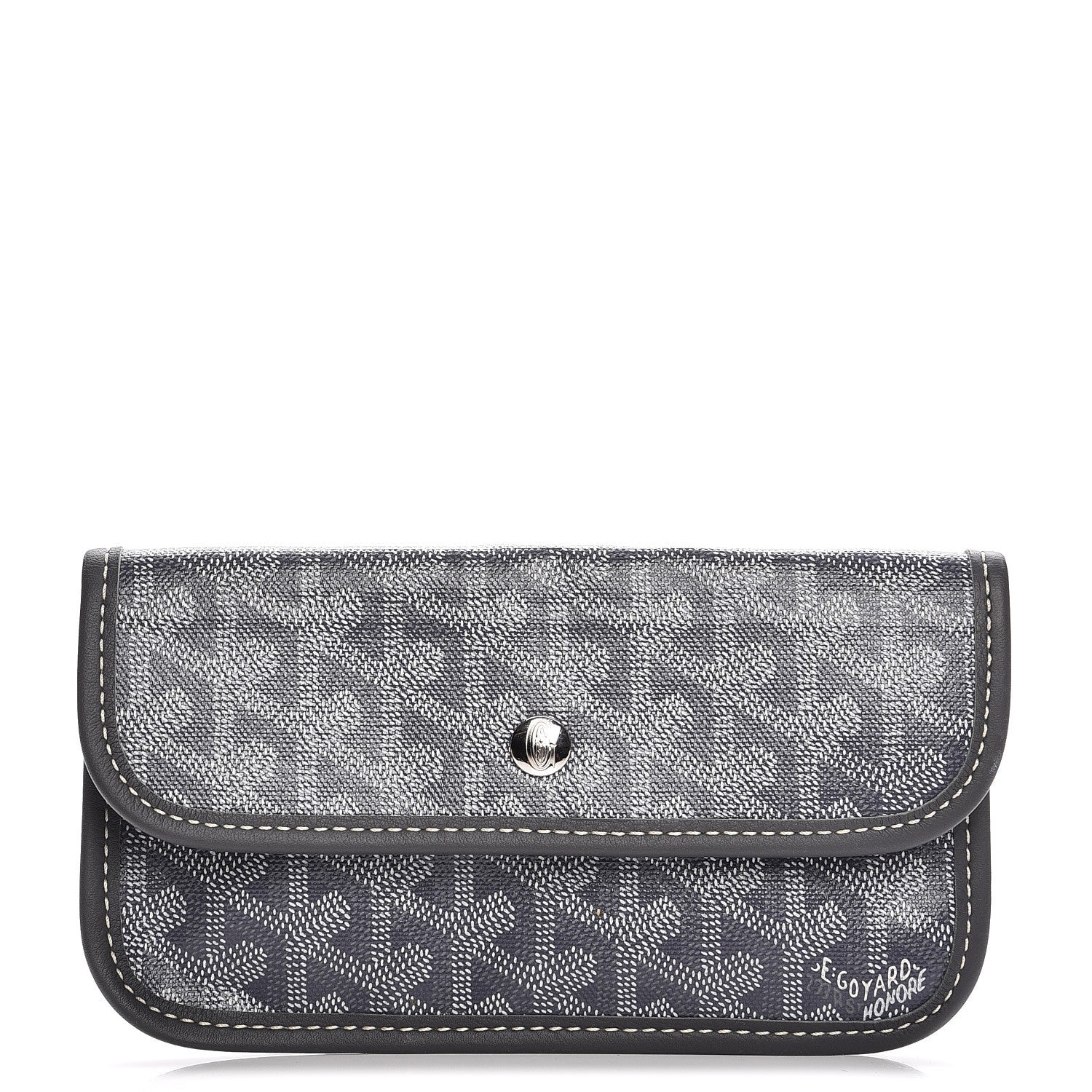 Goyard Goyardine Pouch Grey 1 of 6