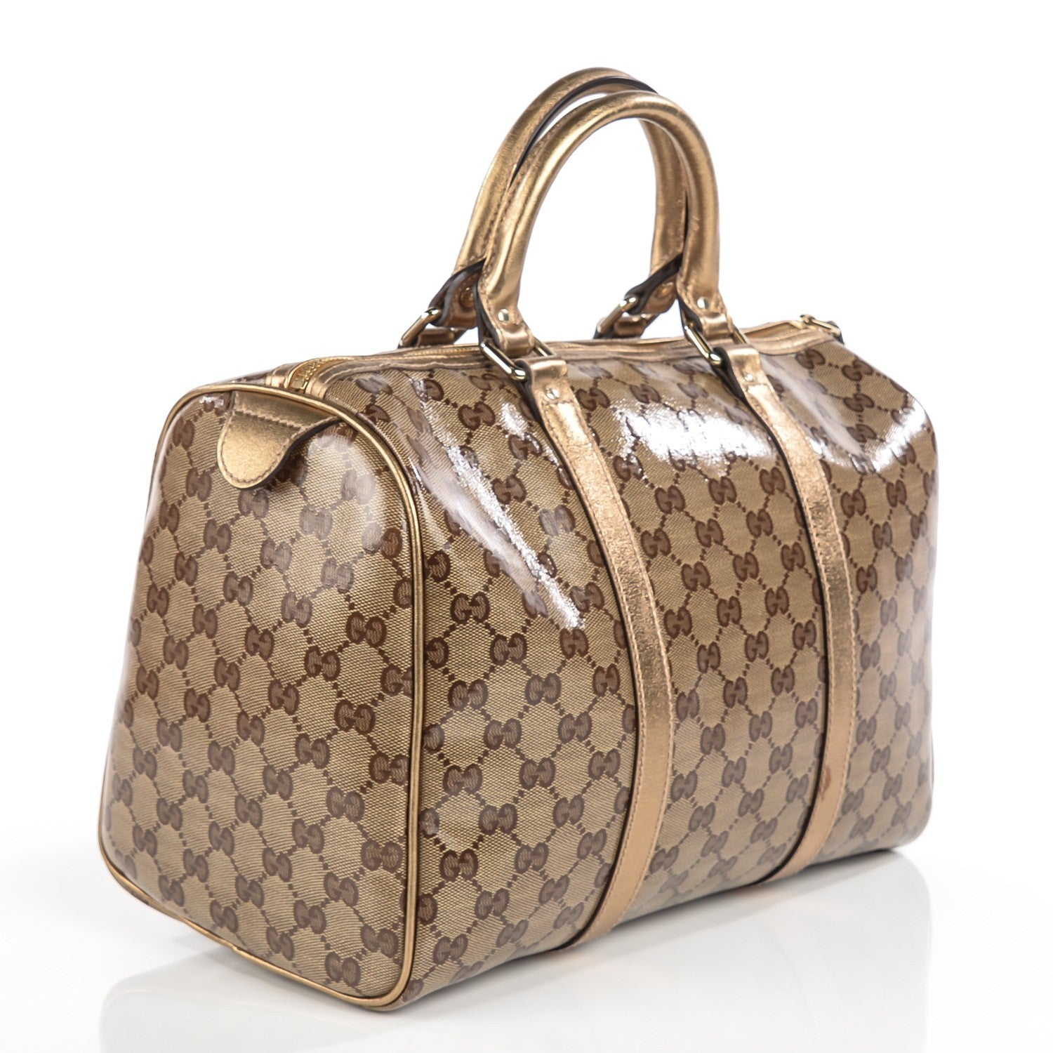 Gucci Crystal Monogram Medium Joy Boston 3 of 8