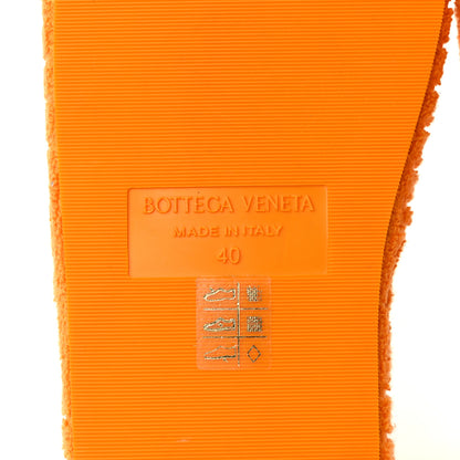 Bottega Veneta Resort Sponge Slides Sandals 40 Orange 6 of 7