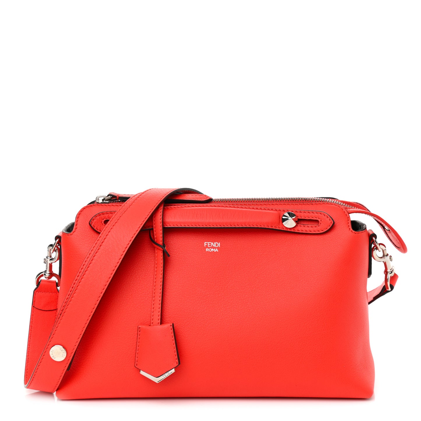 Vitello Dolce Medium By The Way Boston Bag Papavero