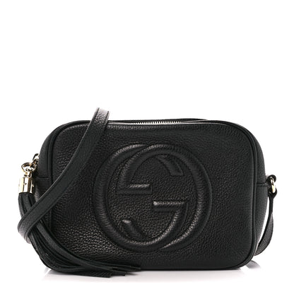 Gucci Pebbled Calfskin Small Soho Disco Bag Black 1 of 11