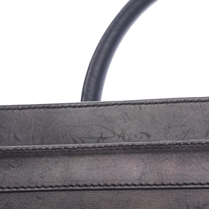 Celine Natural Canvas Smooth Calfskin Mini Luggage Cream 8 of 13