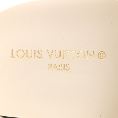 Louis Vuitton Denim Monogram Time Out Sneakers 39 8 of 11