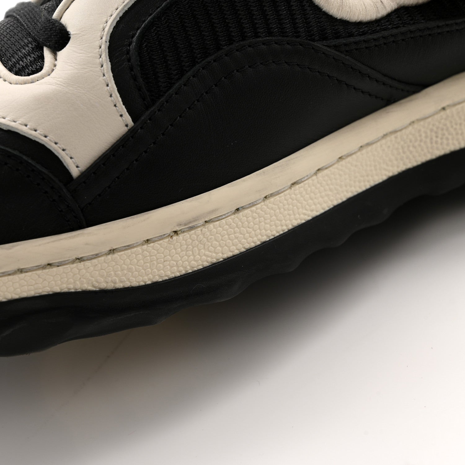 Gucci Dali Soft Calfskin Mens Mac80 Sneakers 10.5 Black White 13 of 14