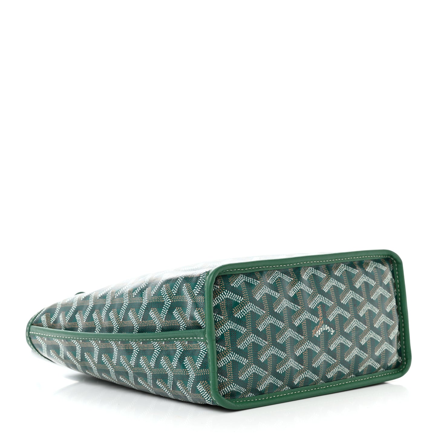 Goyardine Reversible Mini Anjou Green