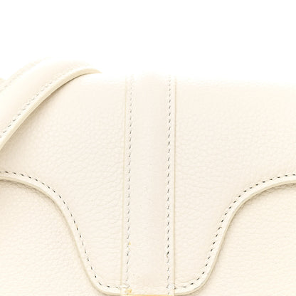 Celine Grained Calfskin Small 16 Top Handle Bag White 11 of 16