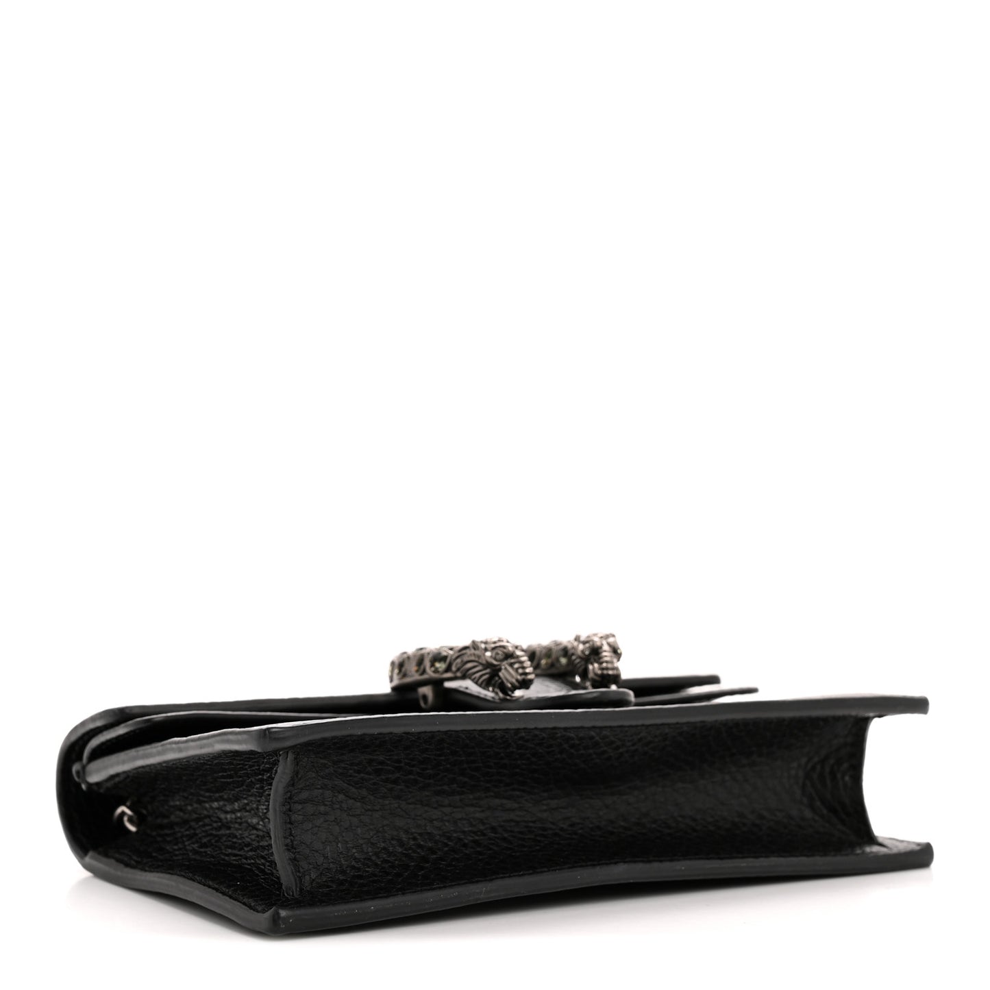 Calfskin Super Mini Dionysus Shoulder Bag Black