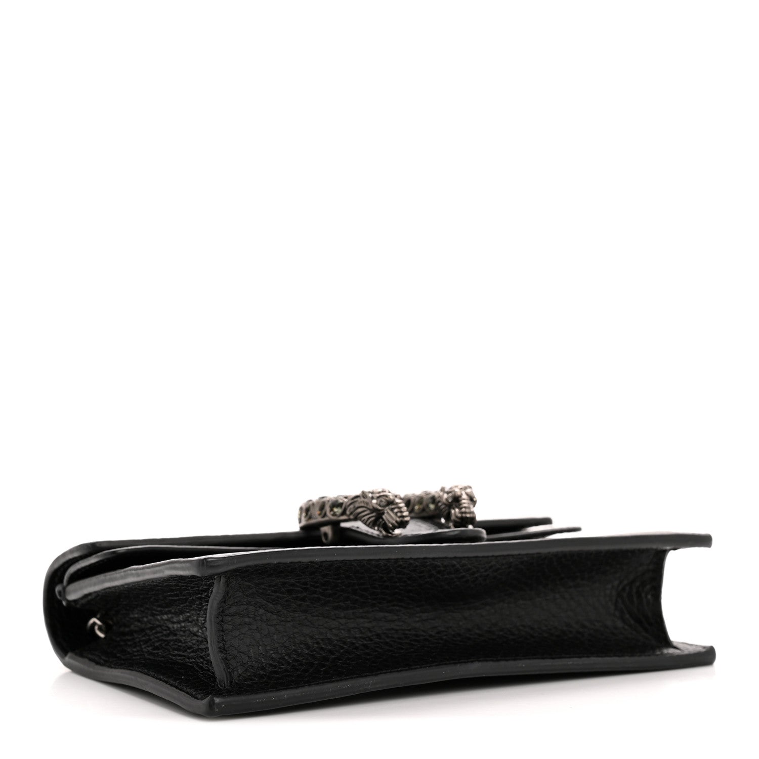 Gucci Calfskin Super Mini Dionysus Shoulder Bag Black 4 of 9