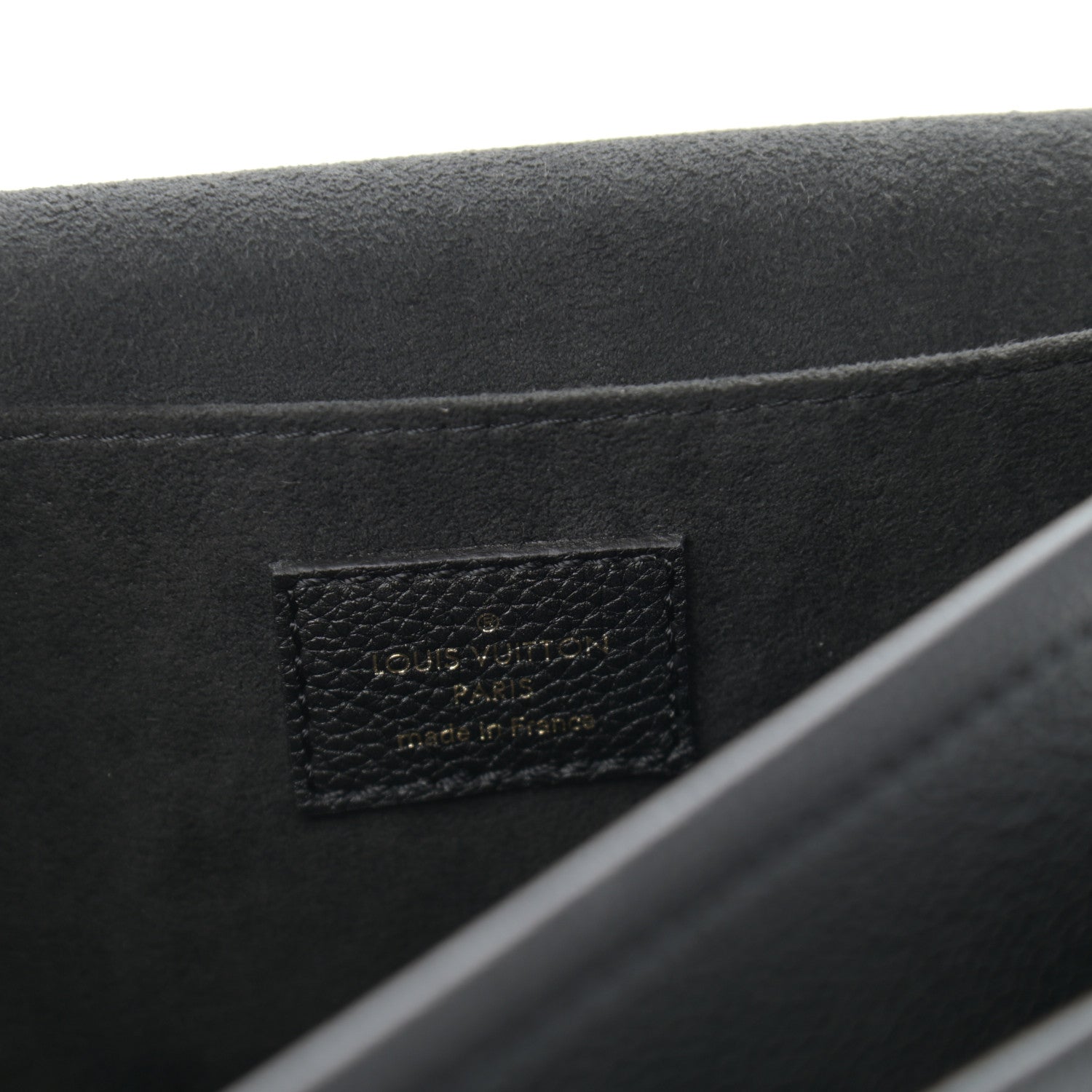 Louis Vuitton Grained Calfskin Lockme Chain Bag Black 6 of 10