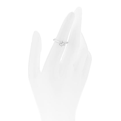 Tiffany Platinum Diamond 1.32ct Solitaire Engagement Ring 50 5.25 2 of 8