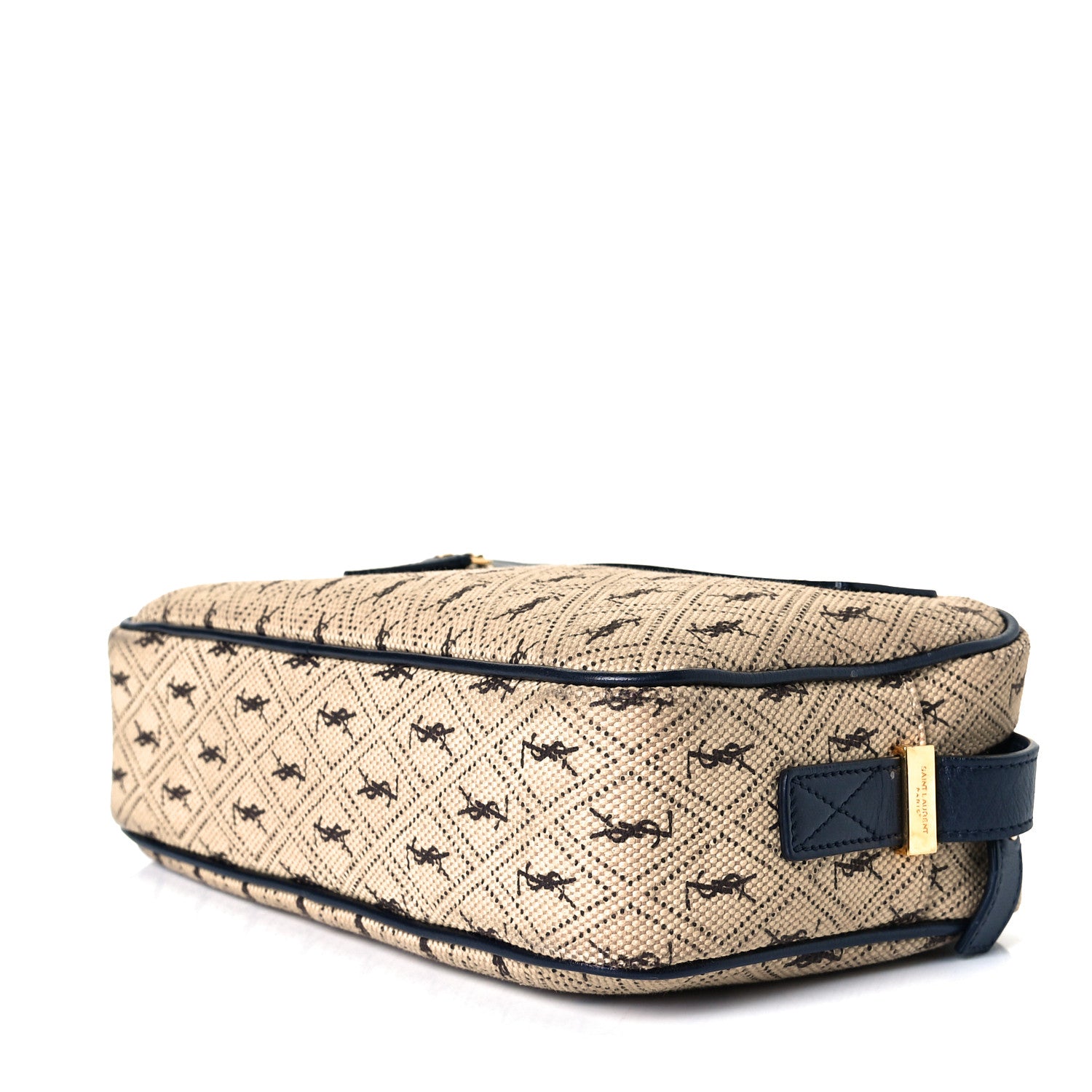 Saint Laurent Canvas Monogram All Over Camera Bag Beige 5 of 7