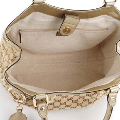 Gucci Monogram Medium Sukey Tote Champagne 5 of 7