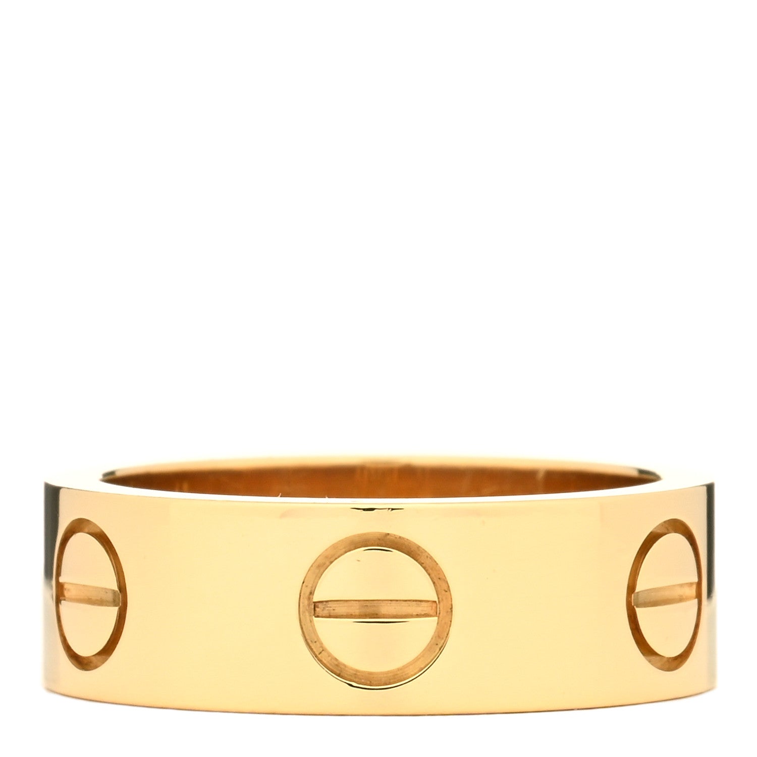 Cartier 18K Yellow Gold 5.5mm LOVE Ring 47 4 1 of 3