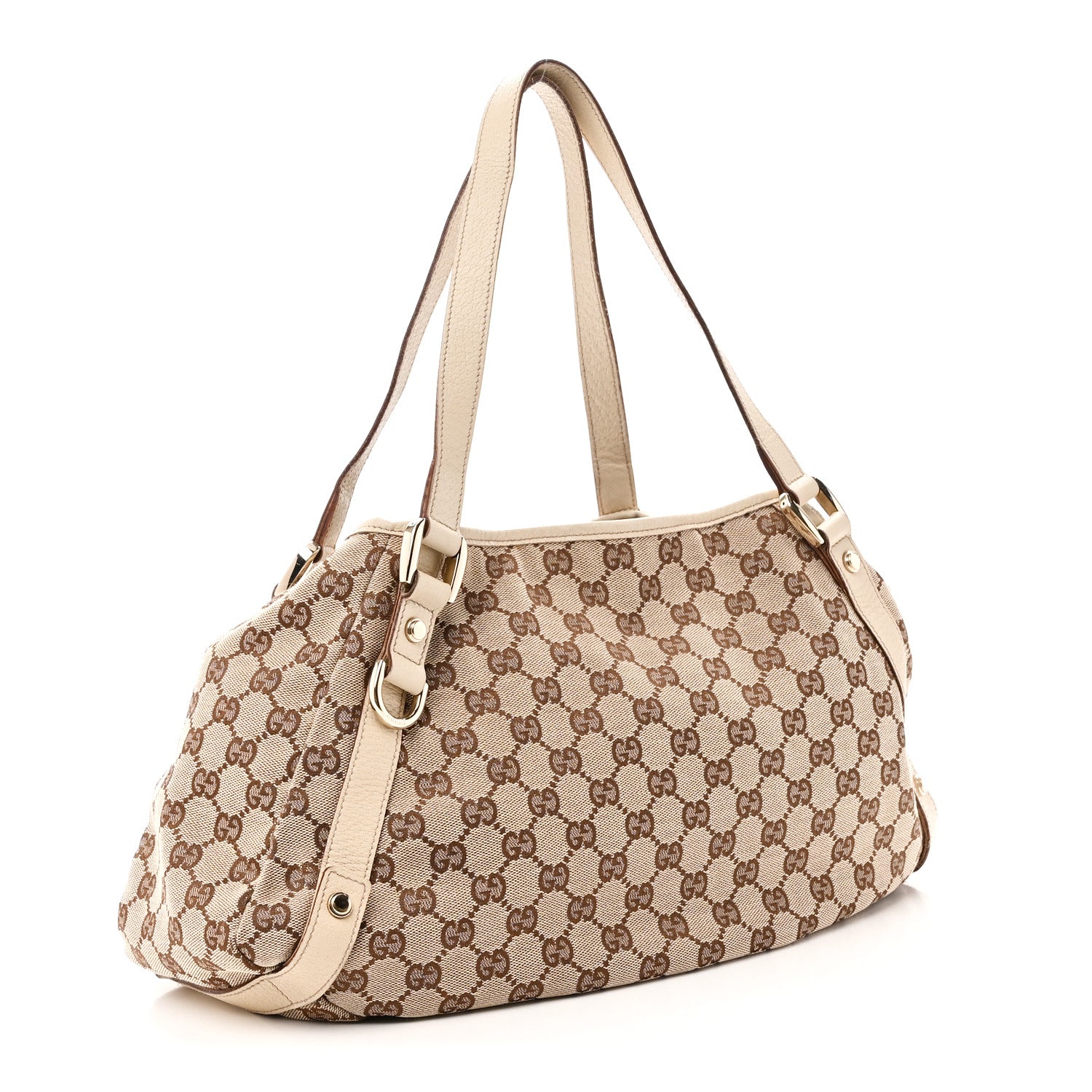 Gucci Monogram Medium Abbey Shoulder Bag Off White 3 of 10
