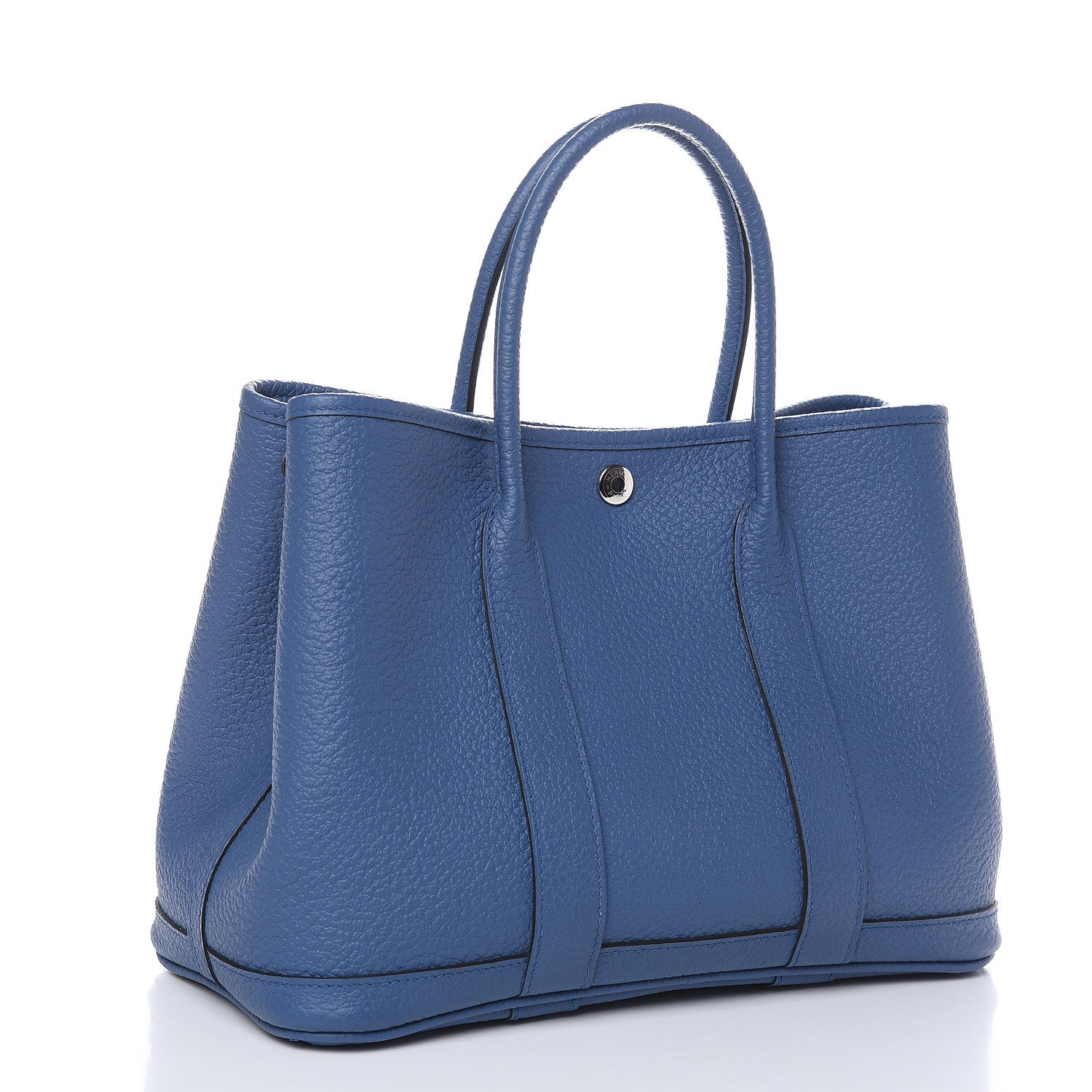 Hermes Vache Country Garden Party TPM 30 Bleu Agate 3 of 9