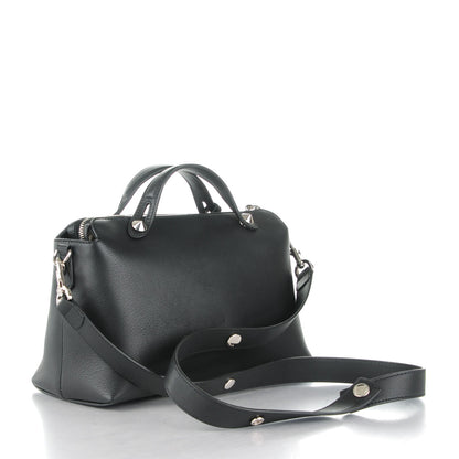Fendi Vitello Dolce Medium By The Way Boston Bag Black 3 of 8
