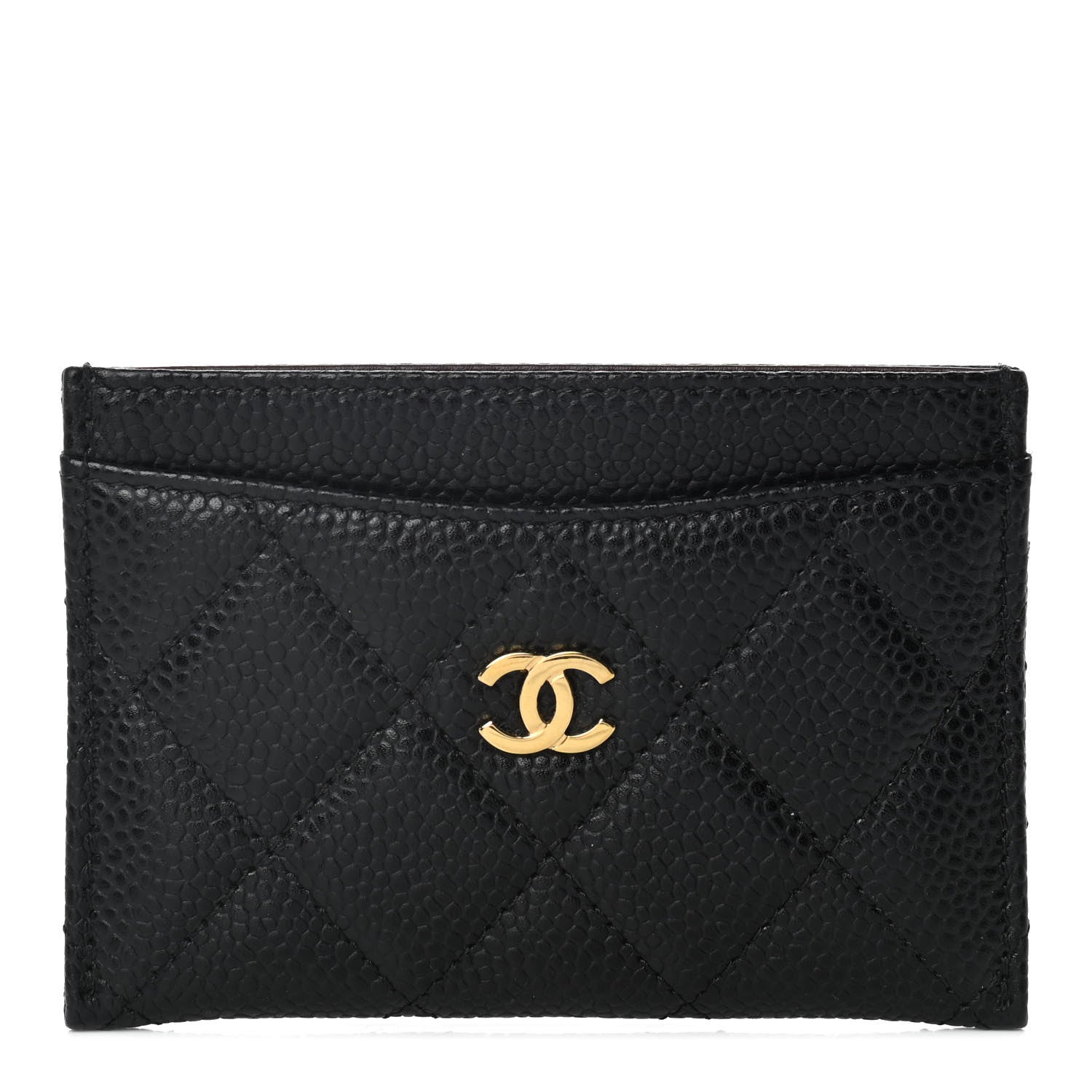 Chanel Caviar Quilted Card Holder Black 1 of 8