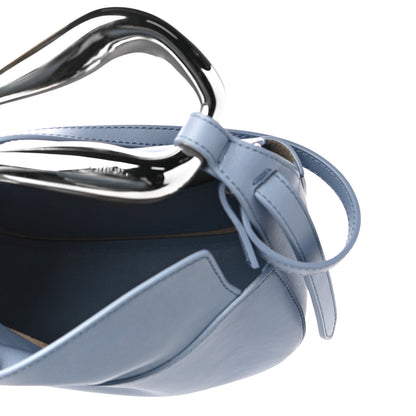 Chloe Small Grain Calfskin Kiss Bag Gentle Blue 5 of 9