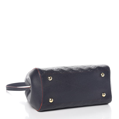 Louis Vuitton Empreinte Montaigne MM Marine Rouge 5 of 10