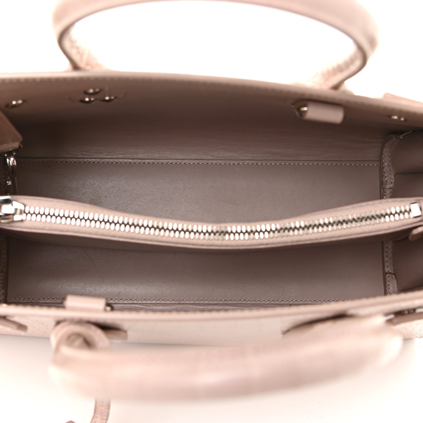Calfskin Crocodile Embossed Baby Sac De Jour Rose Antic