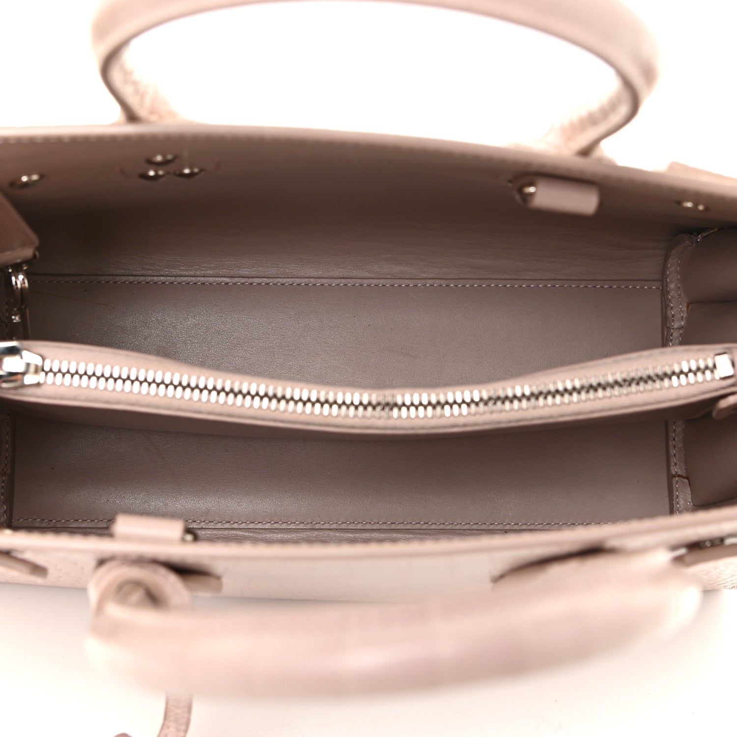 Saint Laurent Calfskin Crocodile Embossed Baby Sac De Jour Rose Antic 5 of 22