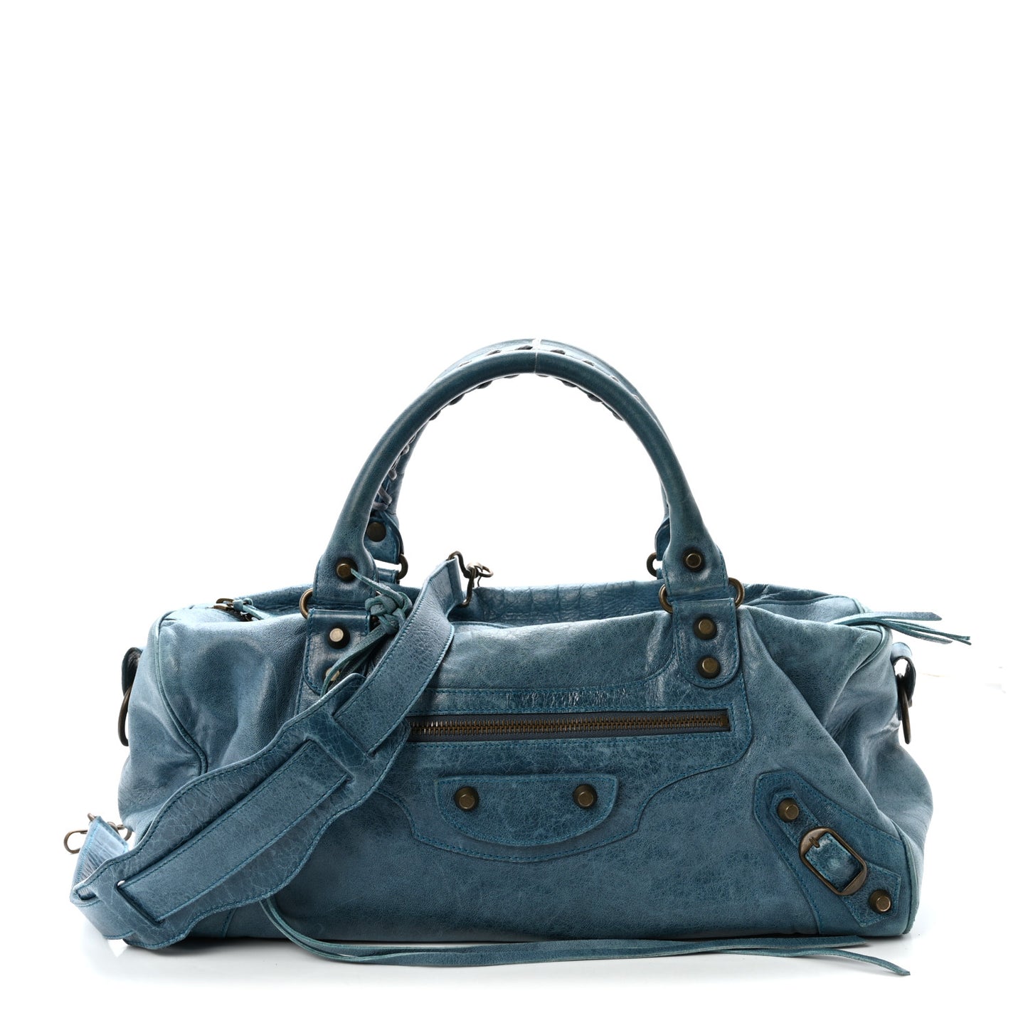 Chevre Classic Hardware Twiggy Bleu