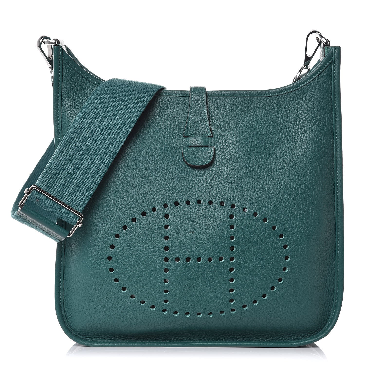 Hermes Taurillon Clemence Evelyne III PM Malachite 1 of 11