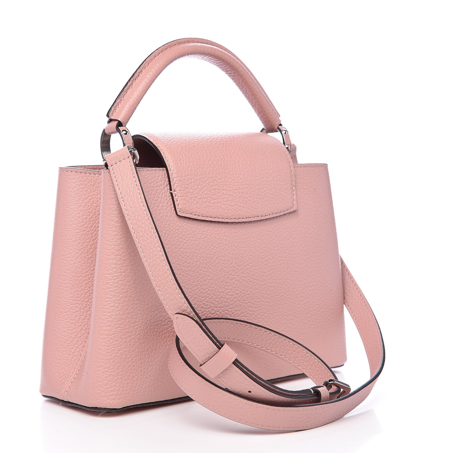 Louis Vuitton Taurillon Capucines BB Magnolia 3 of 9